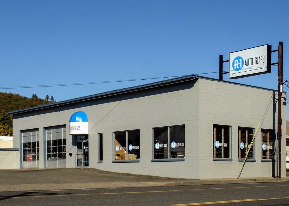 Exterior view of A-1 Roseburg shop.