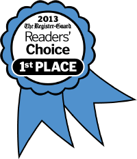 2013 The Register-Guard Reader's Choice 1st Place